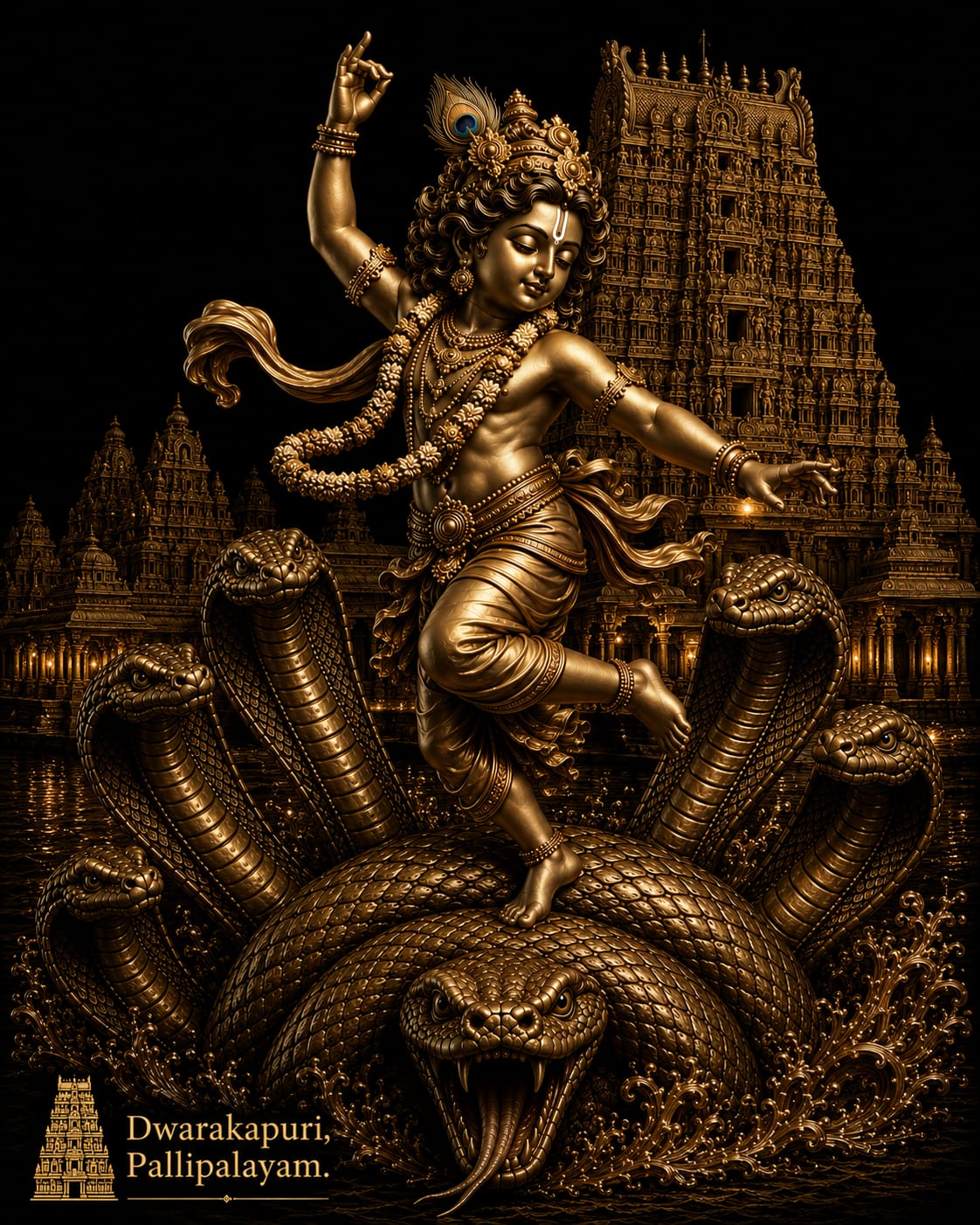 Lord Krishna - Kalinga Nardhana
